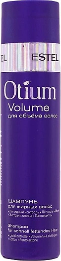 Estel — Estel Otium Volume Shampoo Shampun Dlya Obyema Zhirnykh Volos