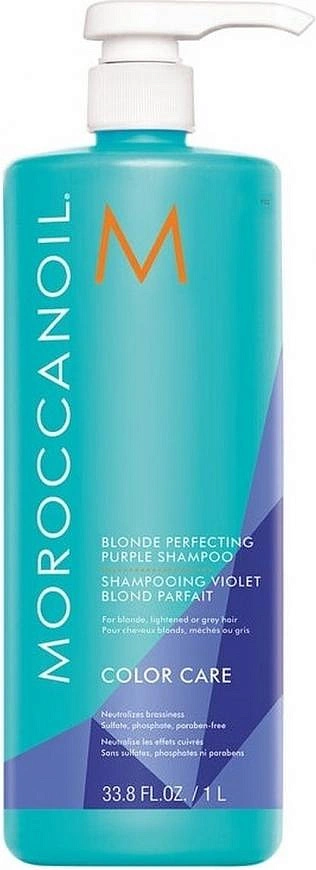 Moroccanoil Color Care Blonde Purple Shampoo — фото 3