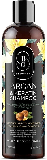 Blugree — Blugree Argan & Keratin Shampoo