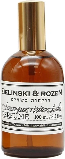 Zielinski And Rozen — Zielinski And Rozen Lemongrass Vetiver Amber