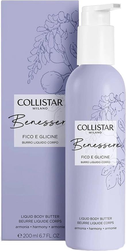 Collistar Benessere Fico E Glicine Liquid Body Butter — фото 2
