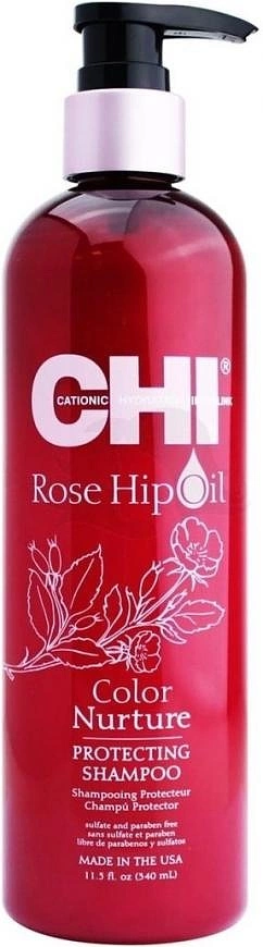 CHI Rose Hip Oil Color Nurture Protecting Shampoo — фото 2