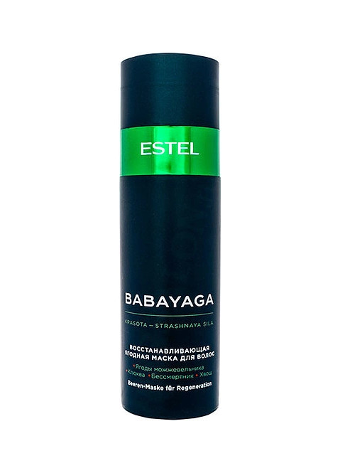 Estel — Estel Babayaga Mask Vosstanavlivayushchaya Yagodnaya Maska Dlya Volos