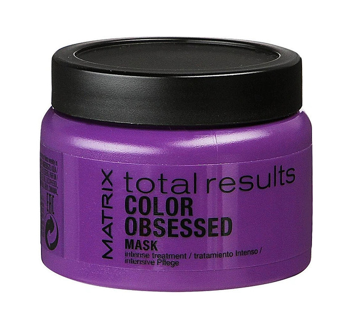 Matrix — Matrix Total Results Color Obsessed Mask Vosstanavlivayushchaya Maska Dlya Okrashennykh Volos