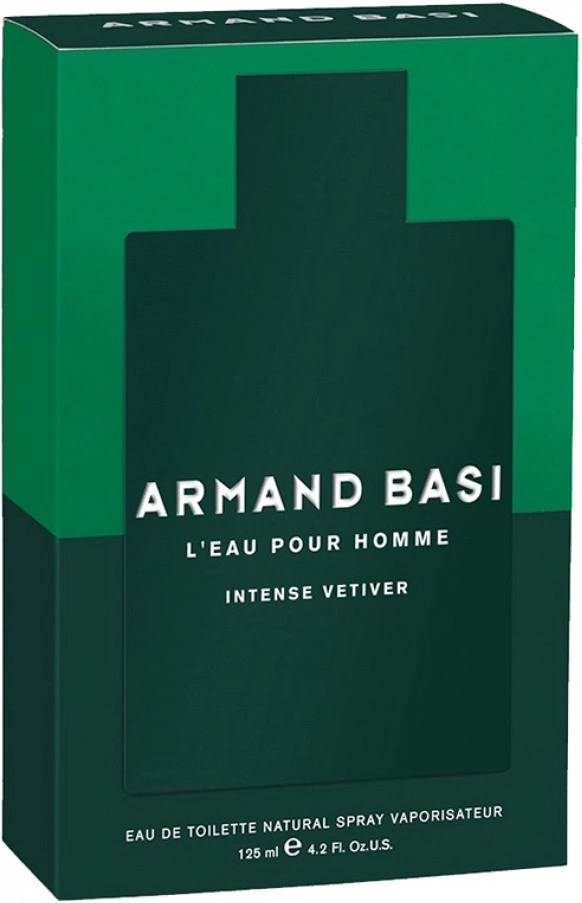 Armand Basi L'Eau Pour Homme Intense Vetiver — фото 4