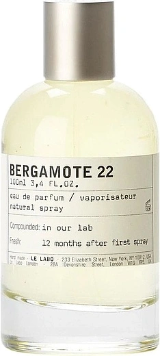 Le Labo — Le Labo Bergamote 22