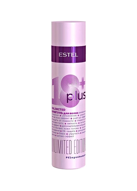 Estel — Estel 18 Plus Shampoo Shampun Dlya Lomkikh I Povrezhdennykh Lokonov