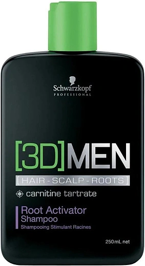 Schwarzkopf Professional — Schwarzkopf Professional 3D Men Root Activator Shampoo