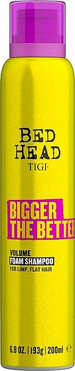 Tigi — Tigi Bed Head Bigger The Better Volume Foam Shampoo