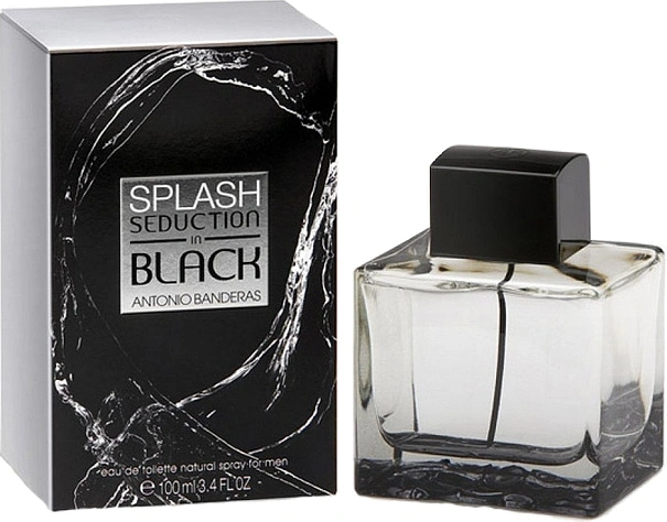 Antonio Banderas — Antonio Banderas Seduction In Black Splash