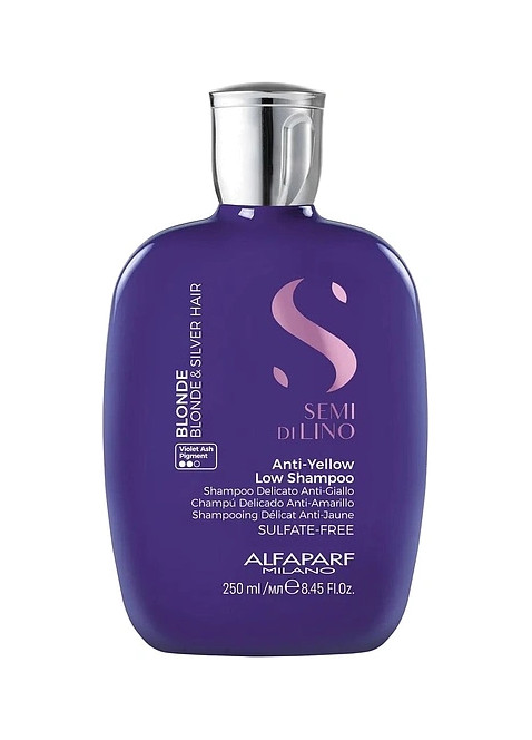 Alfaparf — Alfaparf Semi Di Lino Anti-Yellow Low Shampoo