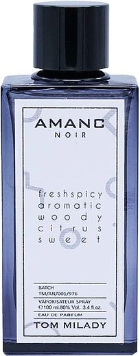 Tom Milady — Tom Milady Amanc Noir