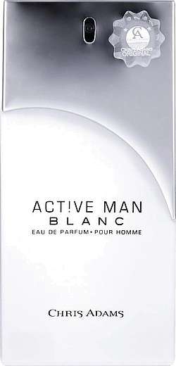 Chris Adams — Chris Adams Active Man Blanc