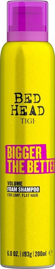 Tigi Bed Head Bigger The Better Volume Foam Shampoo — фото 2