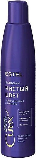 Estel — Estel Curex Color Intense Balsam Balzam Serebristyy Dlya Kholodnykh Ottenkov Blond