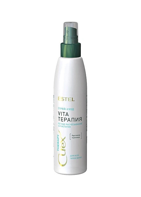 Estel — Estel Curex Therapy Spray Sprey Ukhod Dlya Oblegcheniya Raschesyvaniya Dlya Vsekh Tipov Volos
