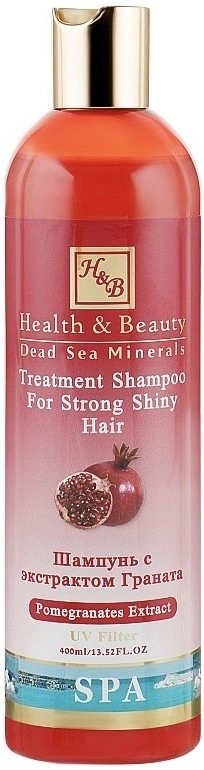 Health & Beauty Treatment Shampoo For Strong Shine Hair Pomegranate Extract — фото 3
