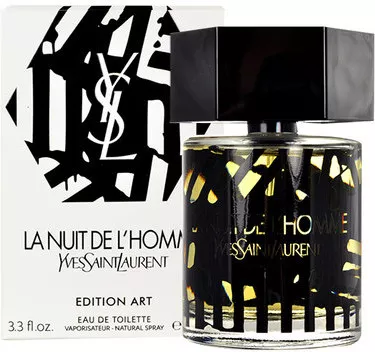 Yves Saint Laurent — Yves Saint Laurent La Nuit De L`Homme Art Edition