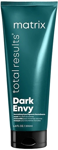 Matrix — Matrix Total Results Dark Envy Mask Maska Dlya Neytralizatsii Krasnykh Ottenkov Na Tyemnykh Volosakh