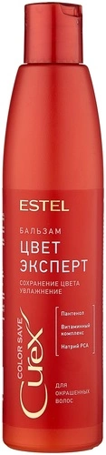 Estel — Estel Curex Color Save Balsam Balzam Dlya Okrashennykh Volos Tsvet Ekspert