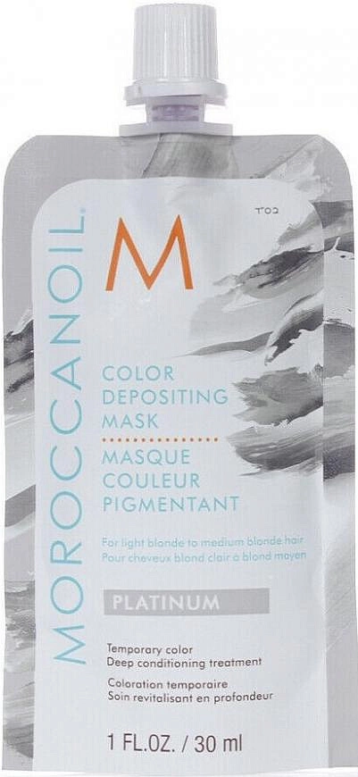 Moroccanoil Color Depositing Mask Platinum — фото 3
