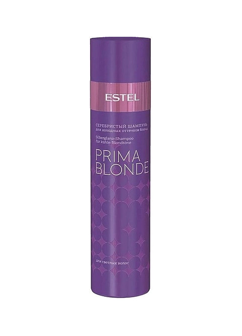 Estel — Estel Otium Prima Blonde Shampoo Serebristyy Shampun Dlya Kholodnykh Ottenkov Blond