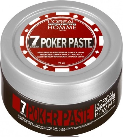 L Oreal Professionnel — L Oreal Professionnel Homme Poker Paste Modeliruyushchaya Pasta Dlya Ukladki Neposlushnykh I Zhestkikh Volos