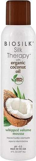 Biosilk — Biosilk Silk Therapy Organic Coconut Whipped Volume Mousse