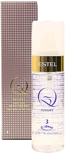 Estel — Estel Q3 Luxury Oil Maslo Blesk Dlya Vsekh Tipov Volos