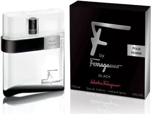 Salvatore Ferragamo F by Ferragamo Black pour homme — фото 2