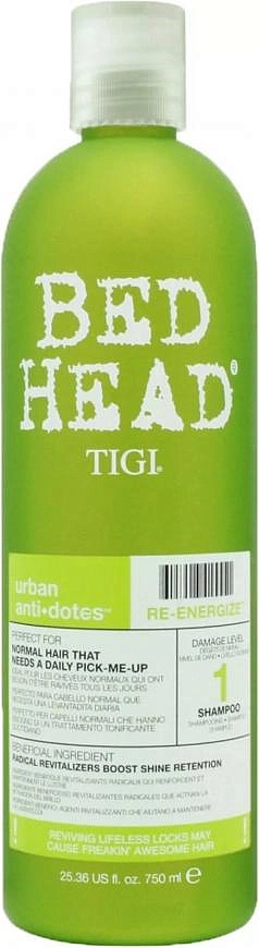 Tigi Bed Head Urban Anti+dotes Re-Energize Shampoo — фото 3