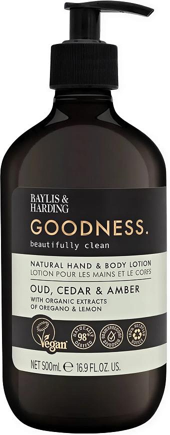 Baylis Harding — Baylis & Harding Goodness Oud, Cedar & Amber Hand & Body Lotion