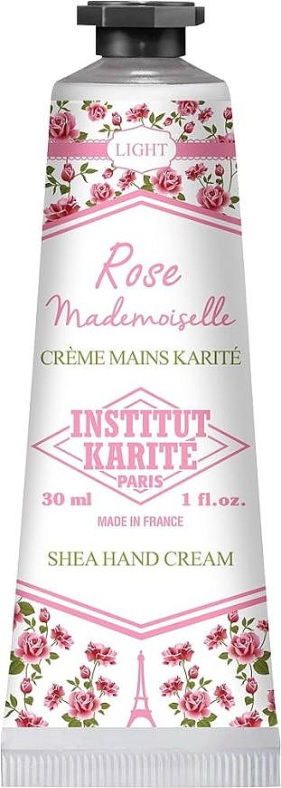 Institut Karite Paris Rose Mademoiselle Light Shea Hand Cream — фото 2