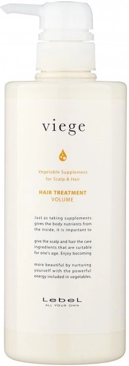 Lebel Viege Hair Treatment Volume — фото 3