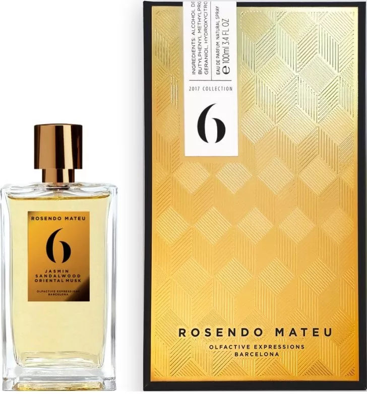 Rosendo Mateu 6 Jasmin, Sandalwood, Oriental Musk — фото 2