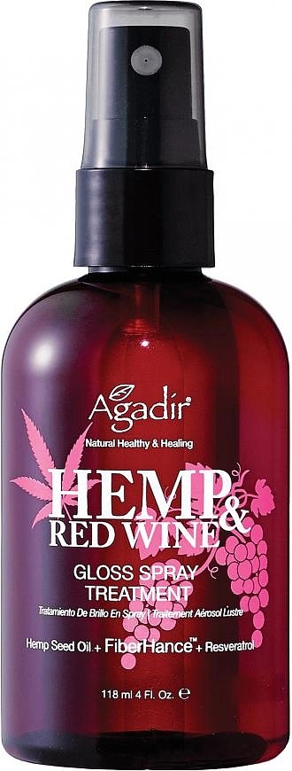 Agadir Hemp & Red Wine Gloss Spray Treatment — фото 2