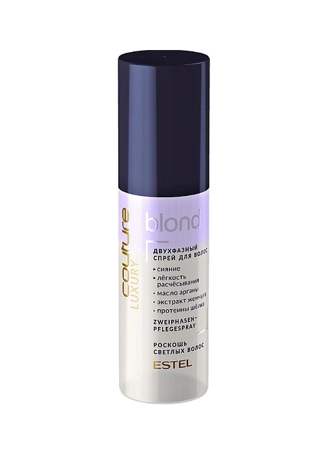 Estel — Estel Luxury Blond Spray Dvukhfaznyy Sprey Dlya Svetlykh Volos