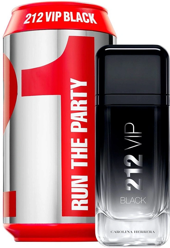 Carolina Herrera 212 Vip Black Run the Party — фото 3
