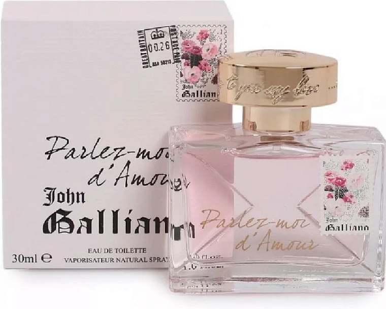 John Galliano Parlez-Moi d’Amour Парфюмерная вода — фото 3