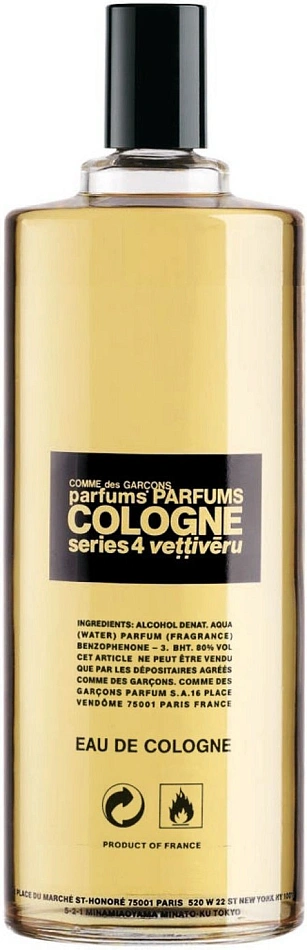 Comme des Garcons Series 4: Cologne Vettiveru — фото 2