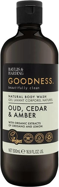 Baylis Harding — Baylis & Harding Goodness Oud, Cedar & Amber Body Wash