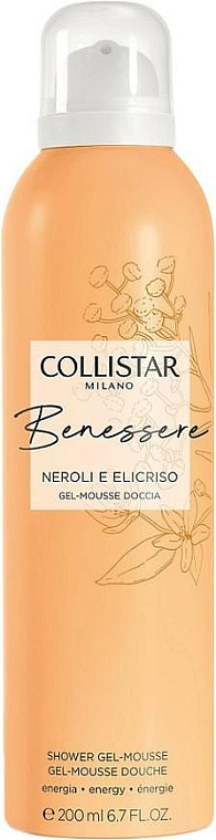 Collistar — Collistar Benessere Neroli and Helichrysum Shower Gel-Mousse