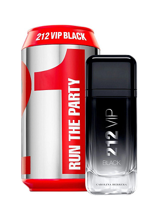 Carolina Herrera 212 Vip Black Run the Party