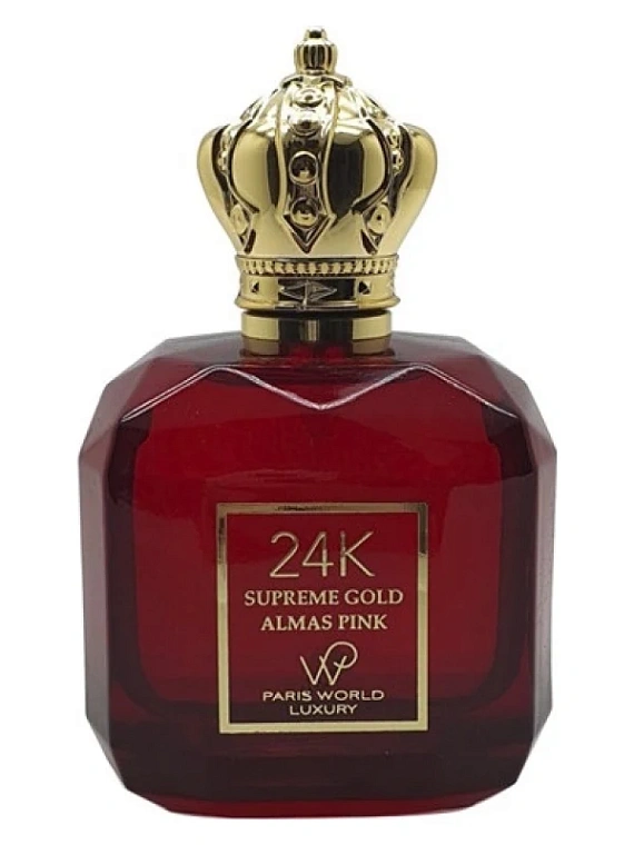 Paris World Luxury — Paris World Luxury 24K Supreme Gold Almas Pink