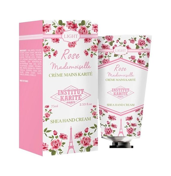 Institut Karite Paris — Institut Karite Paris Rose Mademoiselle Light Shea Hand Cream
