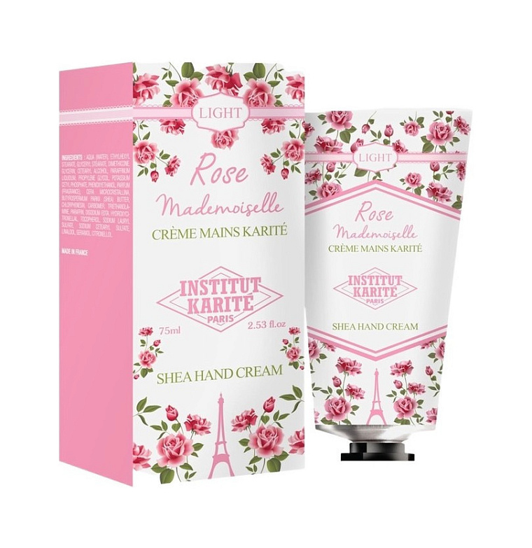 Institut Karite Paris — Institut Karite Paris Rose Mademoiselle Light Shea Hand Cream