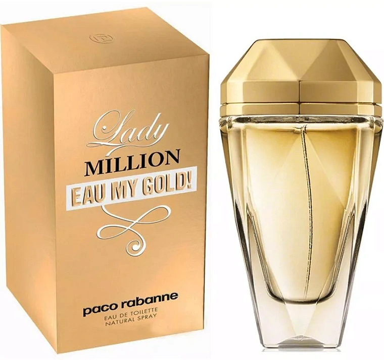 Paco Rabanne Lady Million Eau My Gold — фото 3