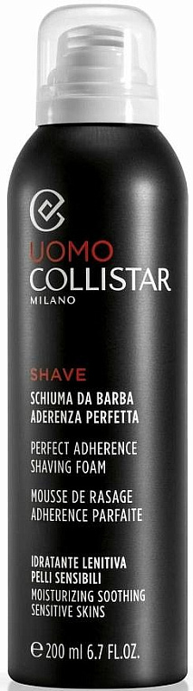Collistar — Collistar Uomo Perfect Adherence Shaving Foam Sensitive Skins