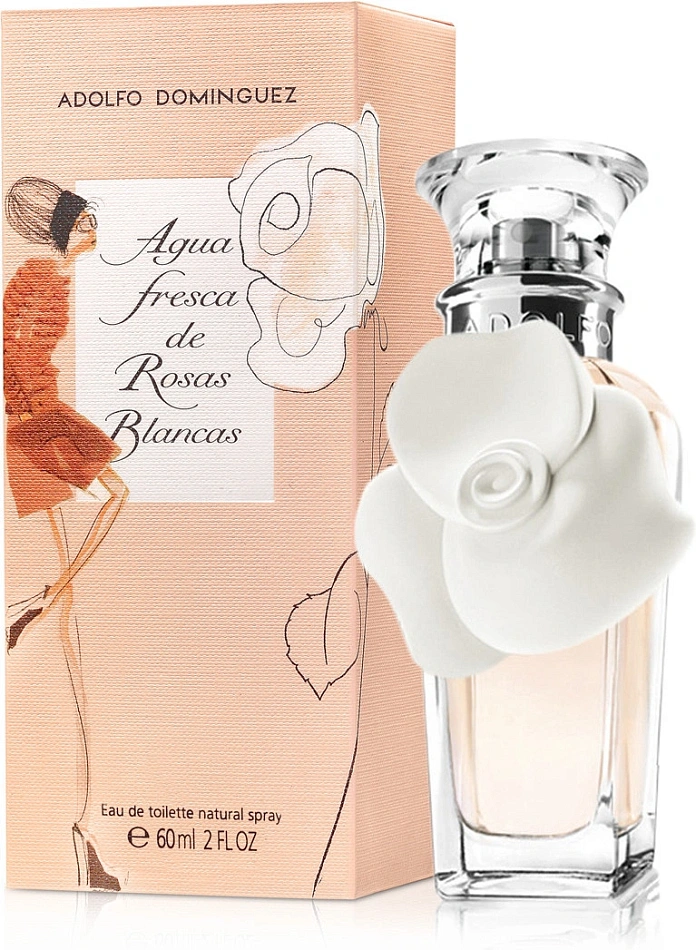 Adolfo Dominguez Agua Fresca de Rosas Blancas — фото 4