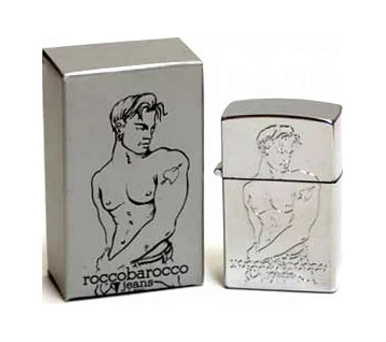 Roccobarocco — Roccobarocco Jeans Silver Men